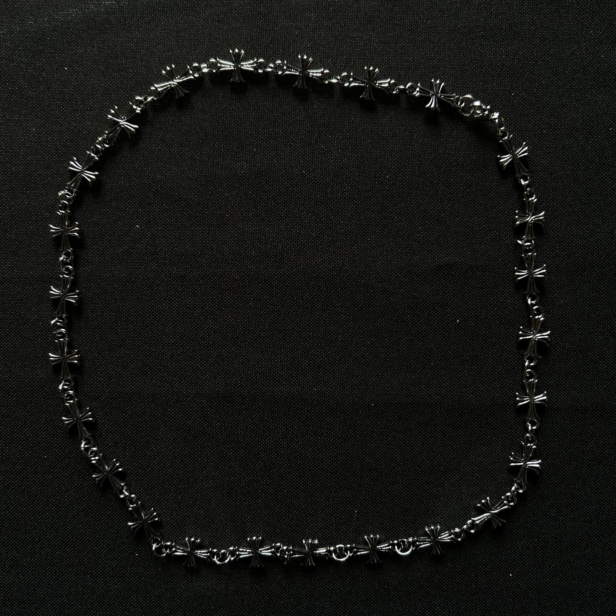 CADENA AND BRAZALETE - CHROME HEARTS - CROSS